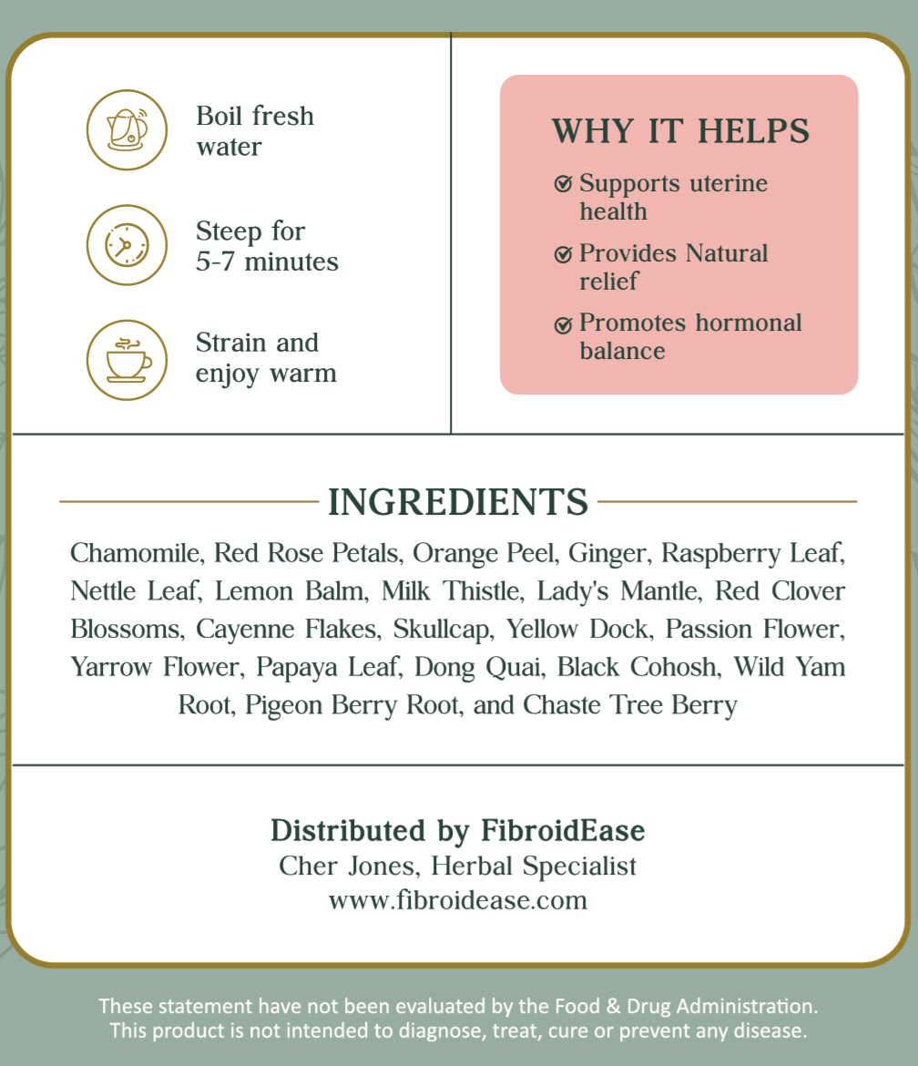 EaseWell Fibroid Tea